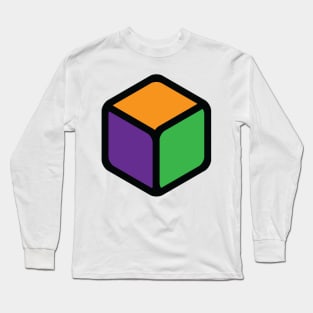 Cube Streetwise Color Palette Long Sleeve T-Shirt